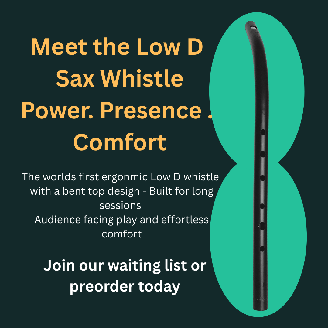 James Dominic Low D Sax Whistle